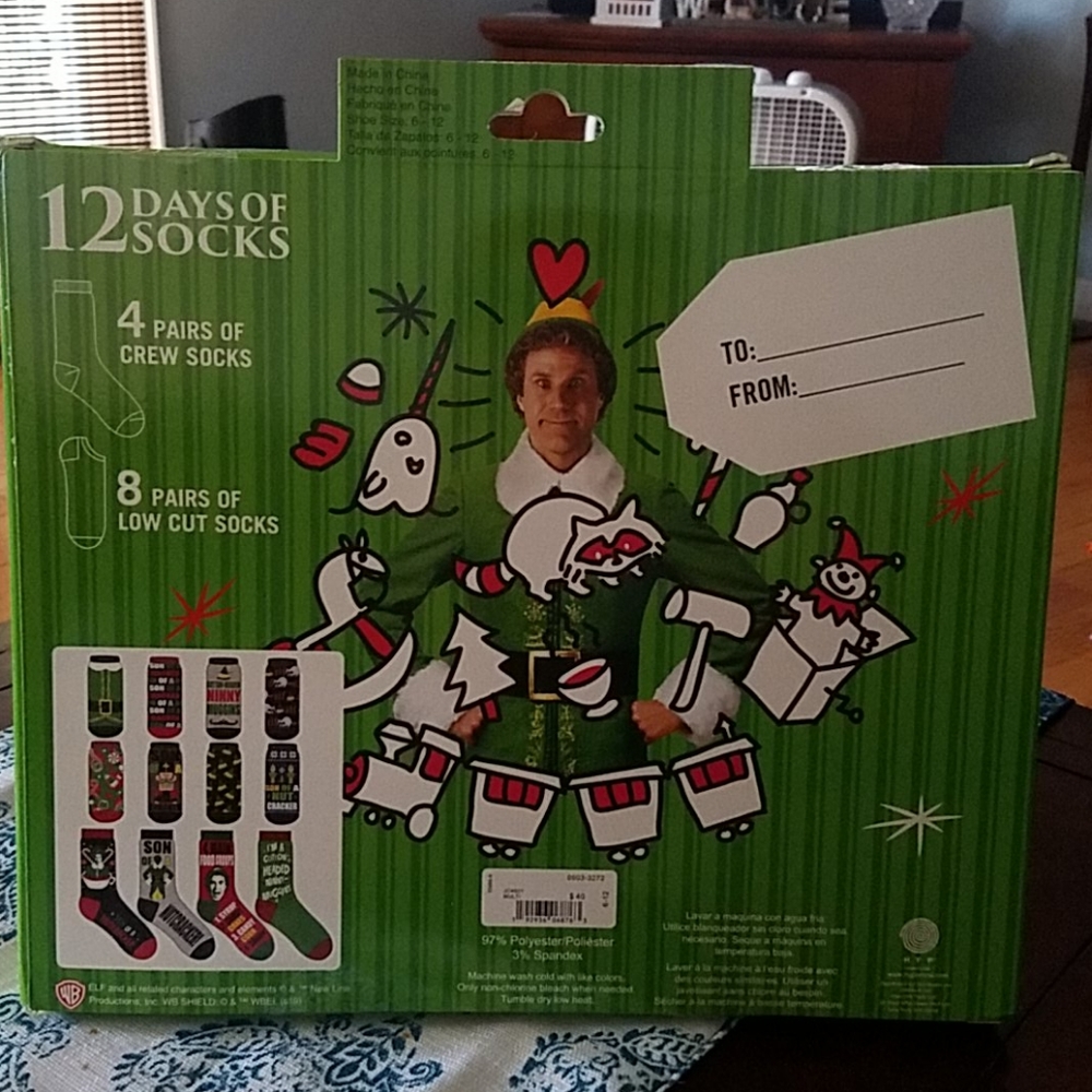 COPY - Elf-12 days of socks!